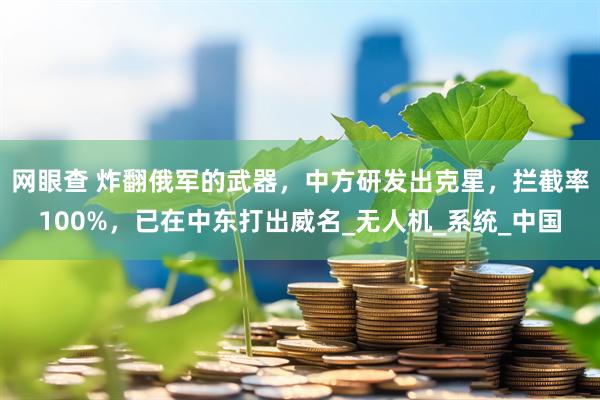 网眼查 炸翻俄军的武器，中方研发出克星，拦截率100%，已在中东打出威名_无人机_系统_中国
